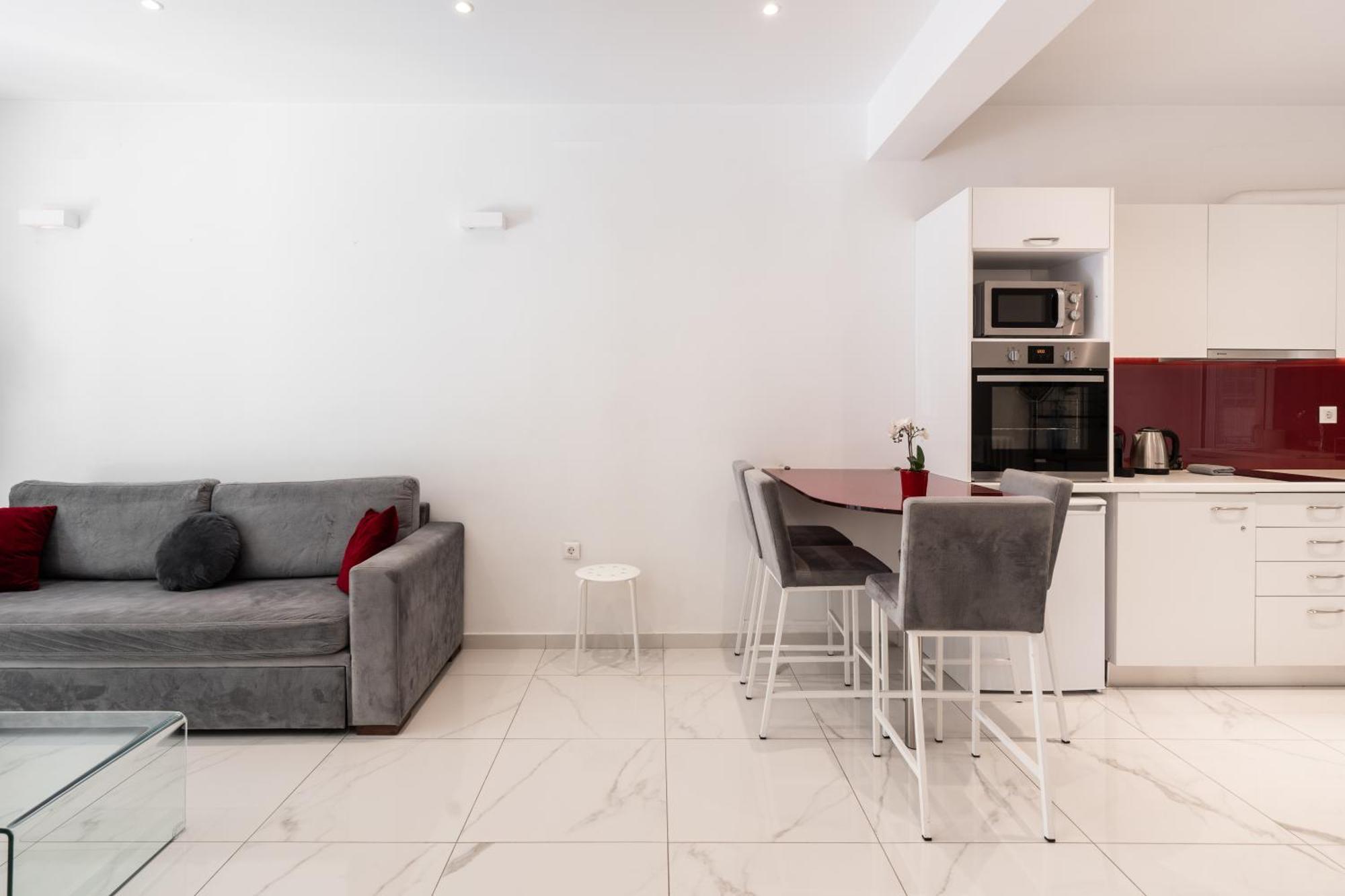 Sophisticated Modern Apt In Athens Center Exteriör bild