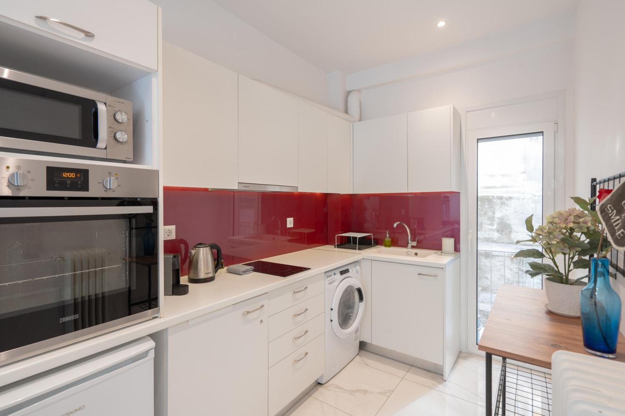 Sophisticated Modern Apt In Athens Center Exteriör bild