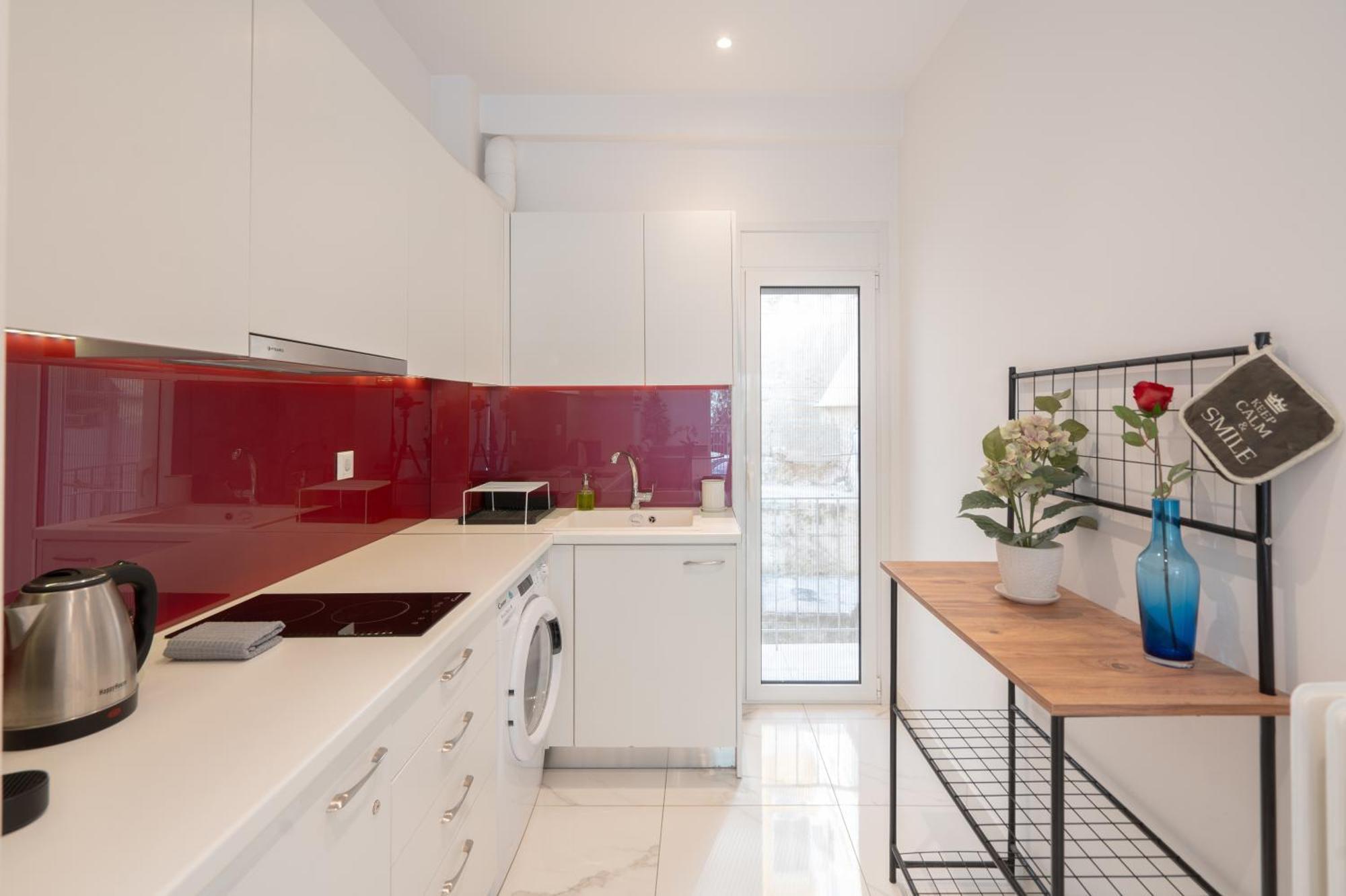 Sophisticated Modern Apt In Athens Center Exteriör bild